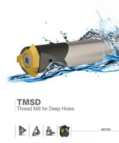 Vardex TMSD产品带来经济的深孔螺纹铣削
