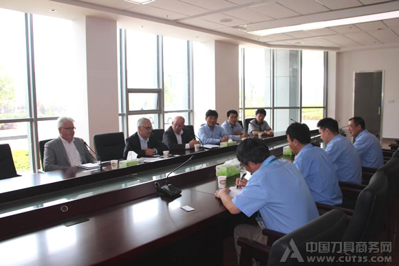 山高刀具全球CEO到访武汽发  双方继续深化开展战略性合作