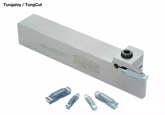 泰珂洛推出切槽和切断用TungCut新DGG断屑槽