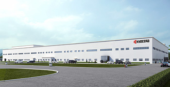 京瓷在华投资兴建第四家机械工具工厂