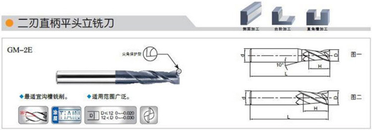 批发 新品 正品 株洲钻石 钨钢铣刀 合金铣刀GM-2E-D2-D20