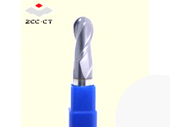 株洲钻石刀具钨钢合金球头立铣刀直柄2刃GM-2B-R1/1.5/2/3/4/5/6