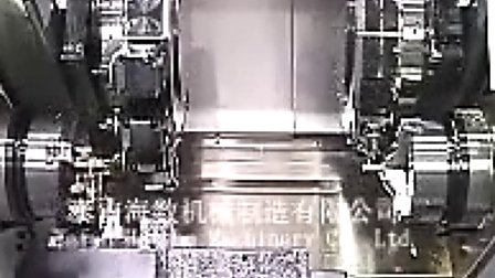 CNC200T双主轴双通道车削中心【视频】 (351播放)