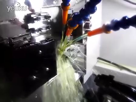 瑞鹏机床 六千转加工 走心机精密车削 0.4粗糙度 化油器加工 (1121播放)