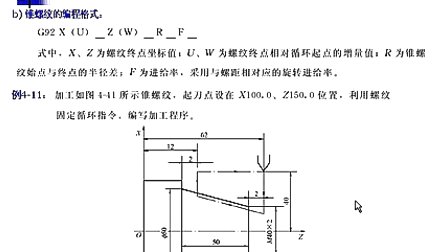数控机床编程与操作 07 05数控车削加工编程（五） (1081播放)