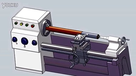 solidworks车床车削仿真动画视频 (1125播放)
