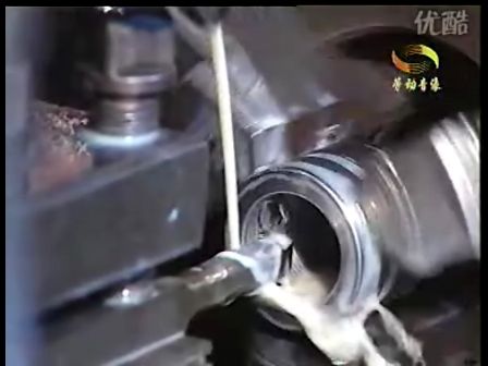 车工技能CD09-02车削三角形内螺纹 (536播放)