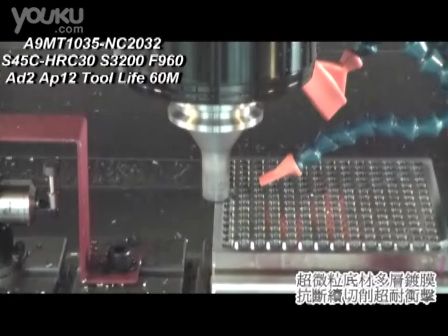 Nine9 耐久公司 99804-20A10 斷續銑削 (966播放)