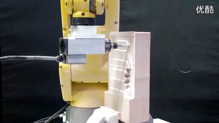 Robotmaster离线编程Fanuc机器人3D铣削 (1074播放)