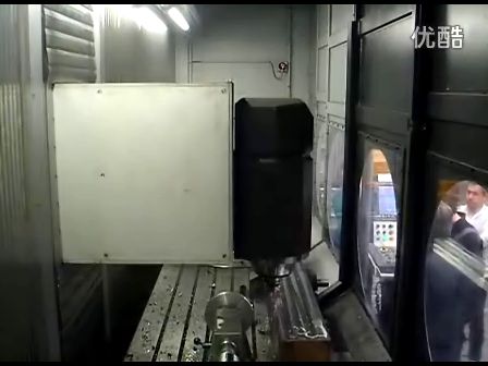 西班牙IBARMIA五轴加工中心强力铣演示（材料：ST52钢，铣削能力：每分钟1045立方厘米） (716播放)