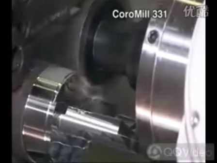 数控加工铣削叶片 (1162播放)