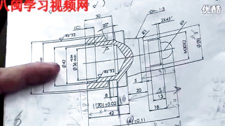 车床铣床数控系统实操 17自動執行 孔粗加工測量下磨耗補正需補拍 (849播放)