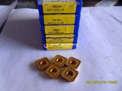 铣刀片YBC301 SEET12T3-DR正品株洲钻石产