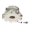 正宗特固克铣刀盘3P TF90-12160-40R-19面铣刀具批发