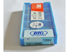 大昭和BIG硬质合金刀片TCGT110204-FN H1镗刀片 全新原装