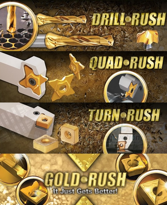 特固克携GOLD RUSH刀具以解决方案参展CIMT2013