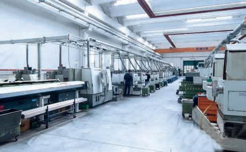 意大利Torneria Pizeta公司大量运用吉特迈高端技术