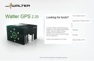 在线使用 GPS 2.20--瓦尔特推出带铣加工新功能的刀具推荐软件升级版