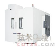 KITAMURA MACHINERY上市工作台尺寸为800mm见方的卧式MC