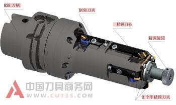 用于加工中心的气缸孔精镗刀