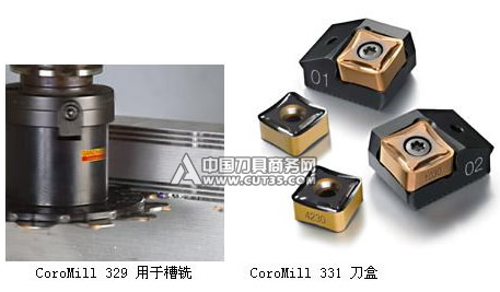 山特维克可乐满推出系列用于切槽和槽铣工序的刀具解决方案