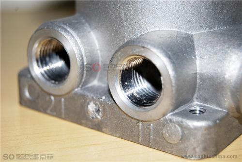 四川柯世达集团用SOPHIE(索菲)硬质合金挤压丝锥生产出的产品
