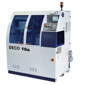托纳斯Deco 10a数控纵切车削中心将亮相东博