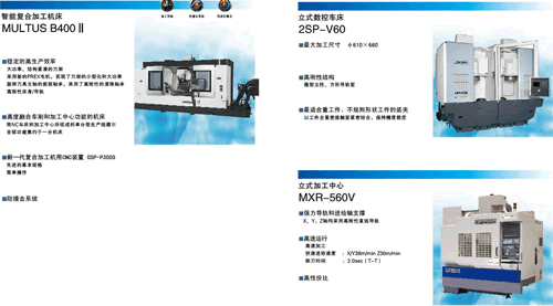 大隈机械CIMES2012展品预览（展位号：W2-A201）