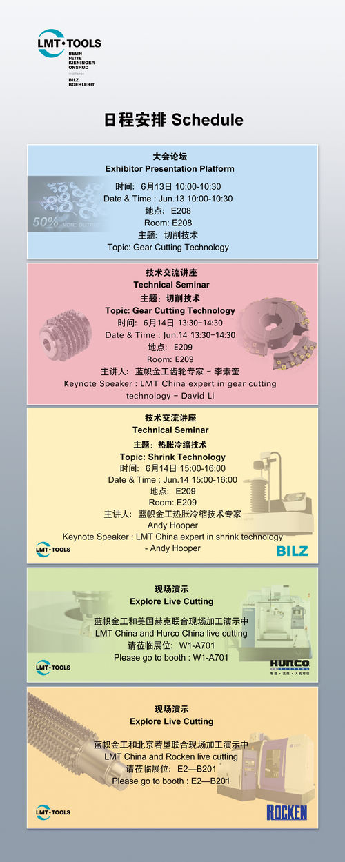 蓝帜金工将在CIMES2012上举办切削技术主题的交流会