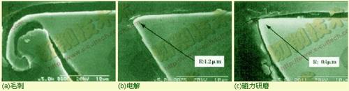 去除毛刺和棱边加工存在的问题及今后的课题