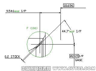 浅析座圈粗加工刀具