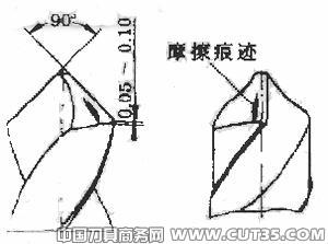 用麻花钻锪沉头孔的方法