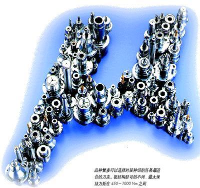 涵盖所有切削任务的刀柄夹具系统