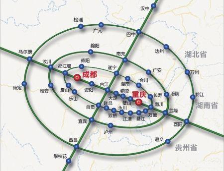成渝经济区规划获批 或成中国经济增长第四极
